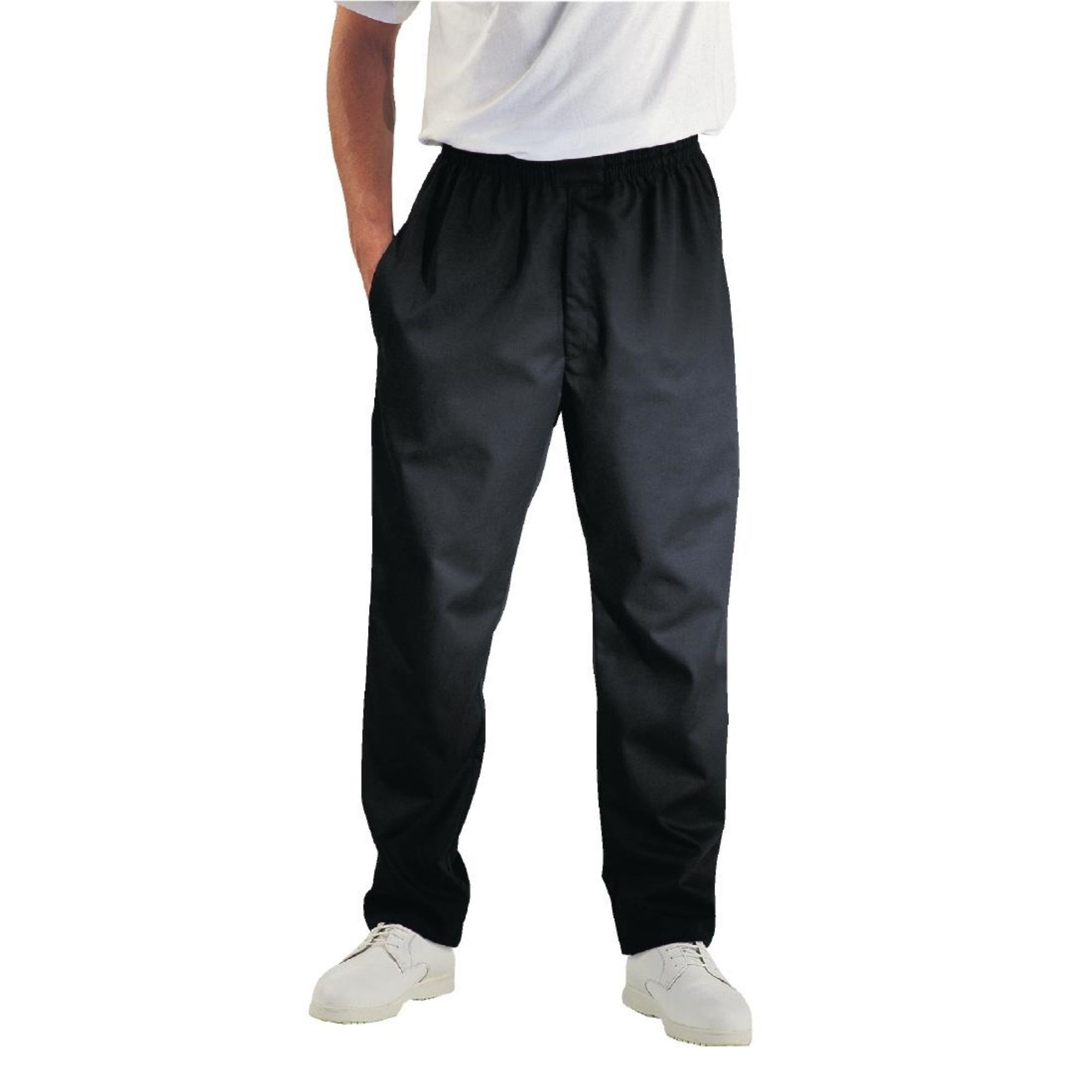 Picture of Chef Works Essential Baggy Trousers Black - A029OG