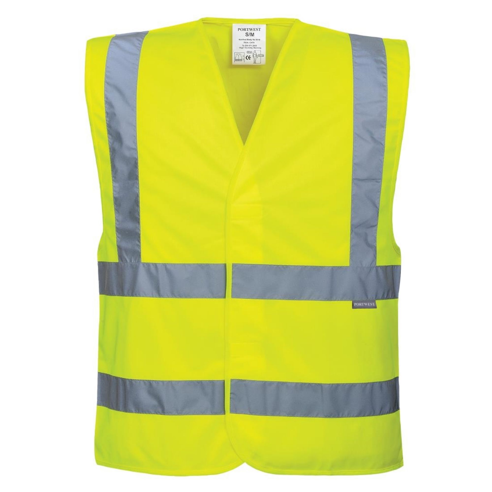Picture of Hi-Vis Two Band and Brace Vest - BB736OG