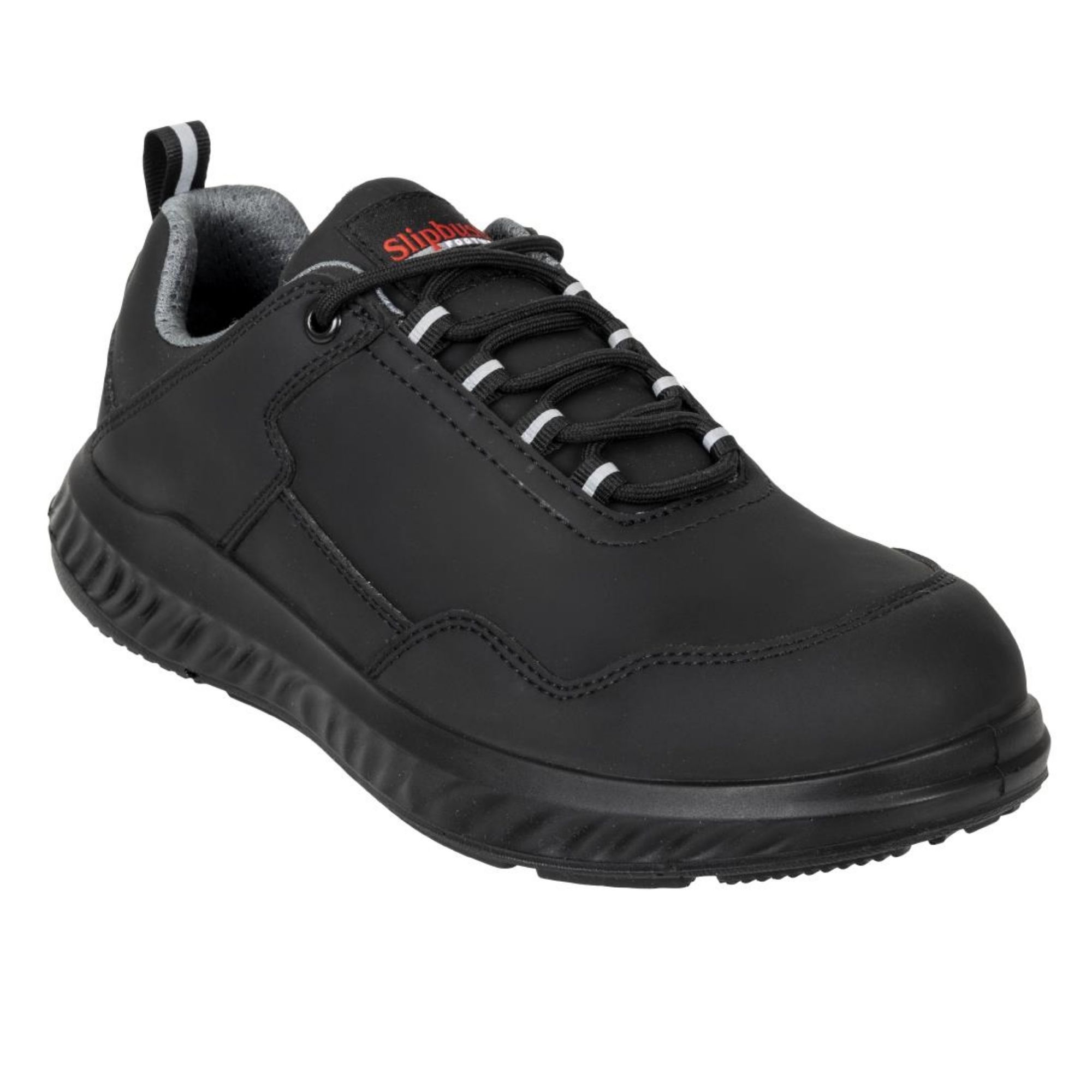 Picture of Slipbuster Recycled Microfibre Safety Trainer Matte Black - BA064OG