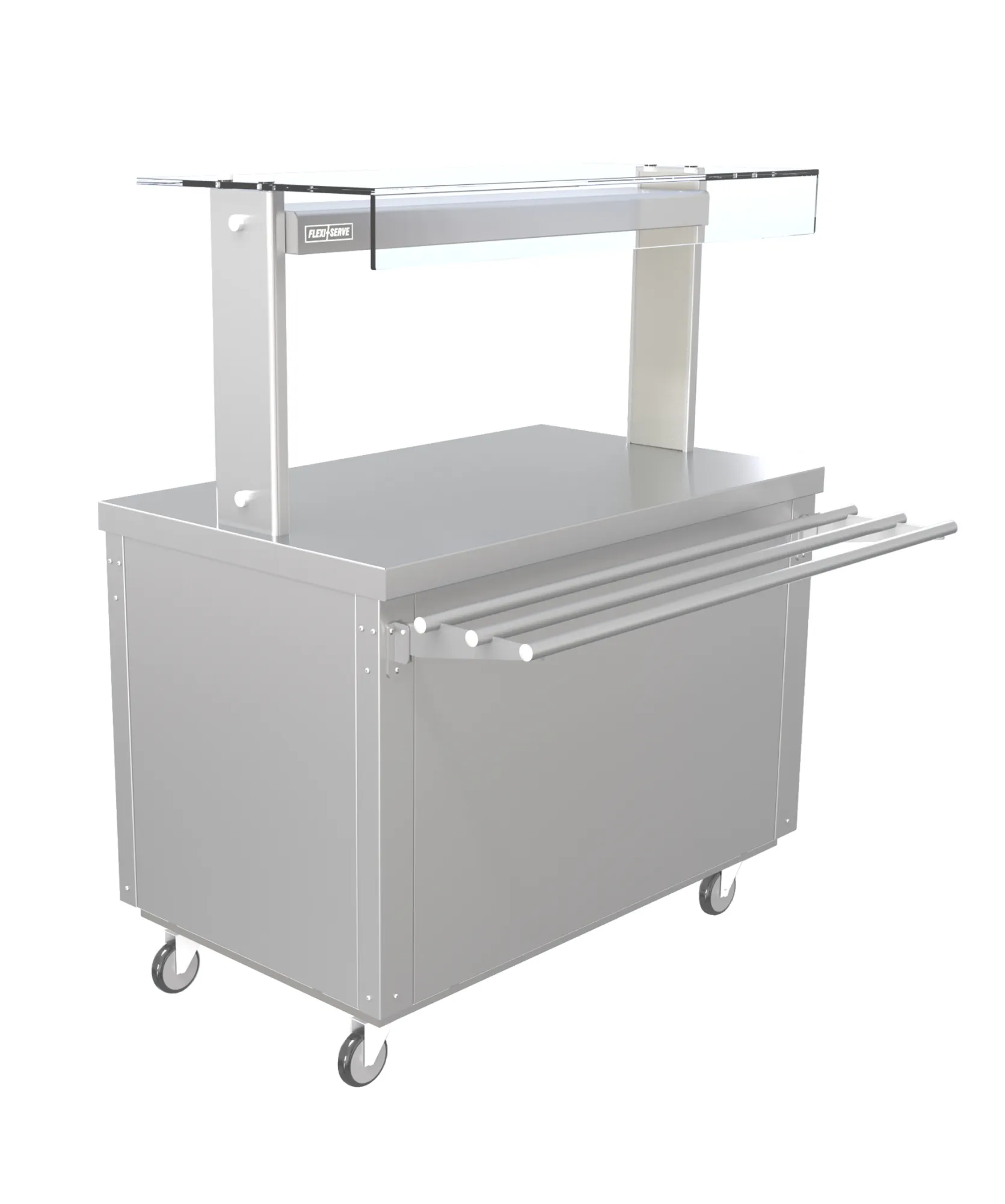 Picture of Parry FS-H3 - Flexi Serve Hort Cupboard with Plain Top and LED Illuminated Gantry - FS-H3OG