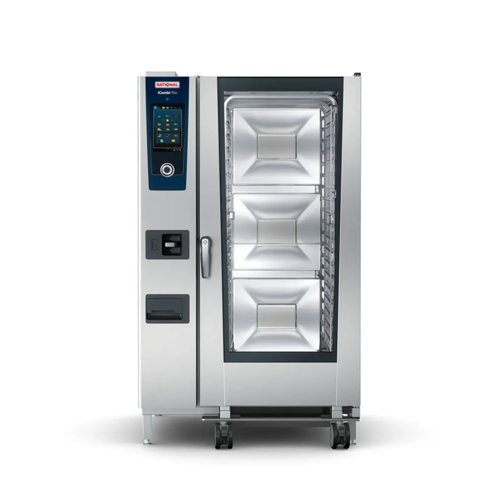 Picture of RATIONAL iCombi Pro - Model 20-2/1 - Natural Gas Free-standing Combi Oven - 80 kW - CG1GRRA.0000548OG