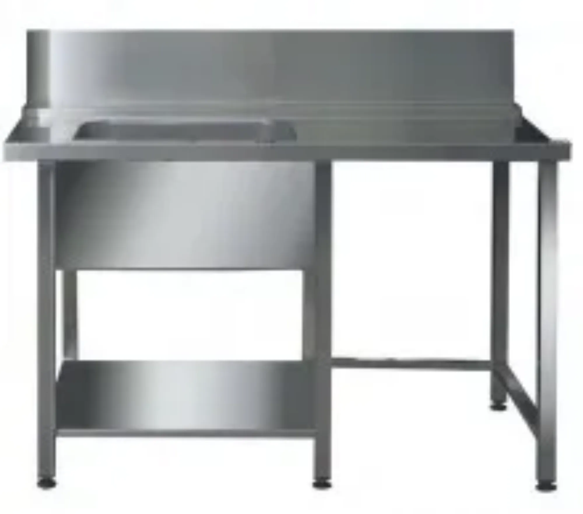 Picture of DC Rack Conveyor Tables - Prewash Table with Sink and Splashback - DCPDDCRCTSPB