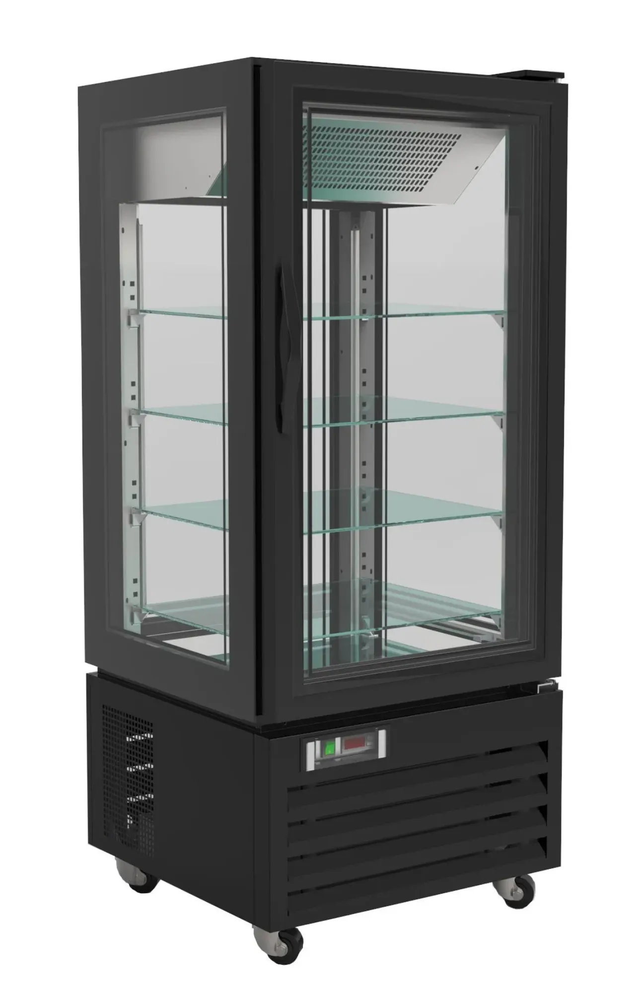 Picture of CombiSteel Black Dessert Display Fridge - 7450.0840OG