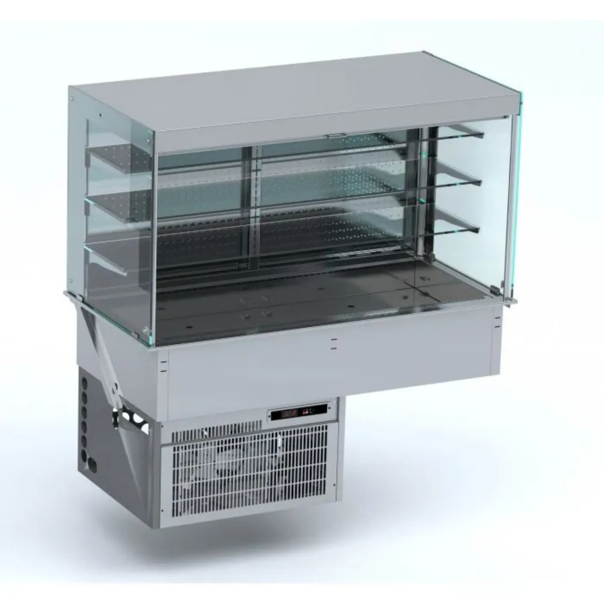 Picture of CombiSteel Drop-In Cubic Refrigerated Display WALL MODEL - ROLL UP - 7495.0165OG