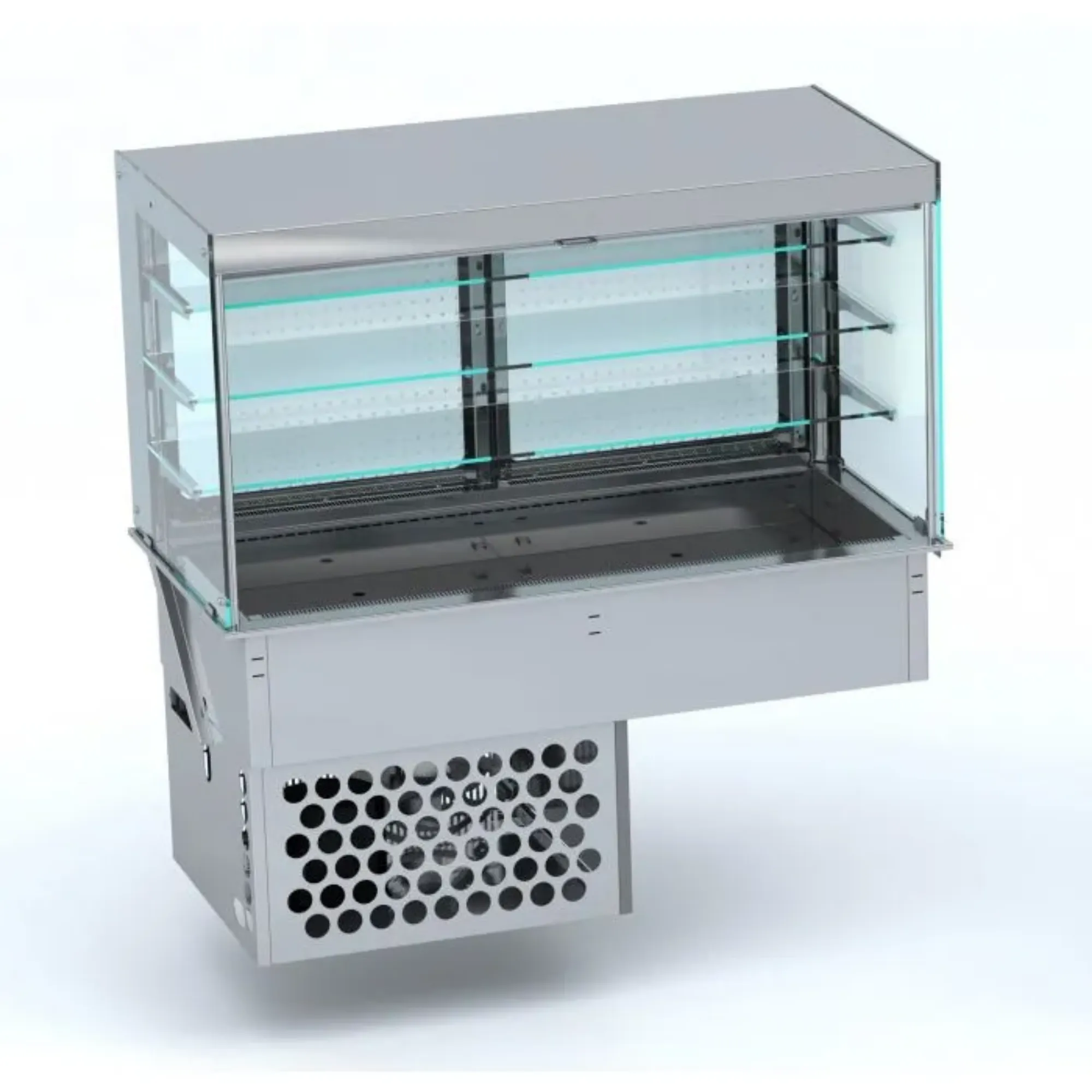 Picture of CombiSteel Drop-In Cubic Refrigerated Display - ROLL UP - 7495.0135OG