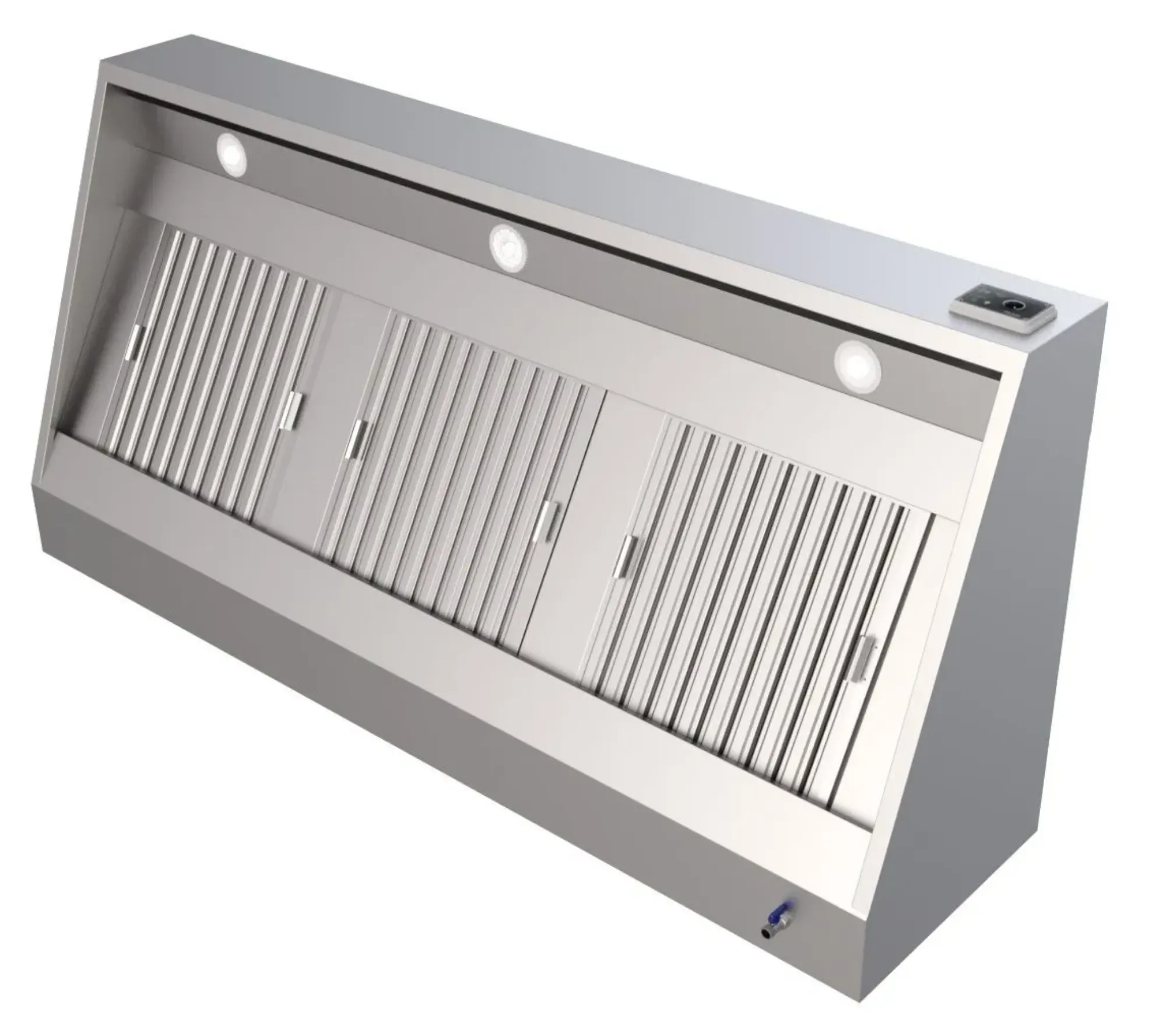 Picture of CombiSteel Wall-Mounted Extractor Hood with Fan 1100 Range - 7333.1100OG
