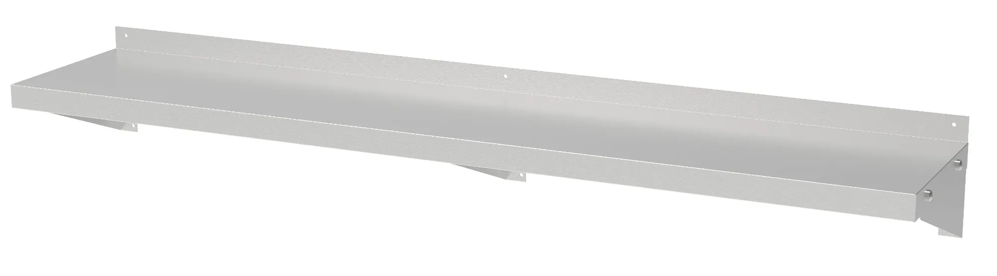 Picture of CombiSteel 400 Stainless Steel Wall Shelves Incl. Bracket Plates - 7490.0185OG