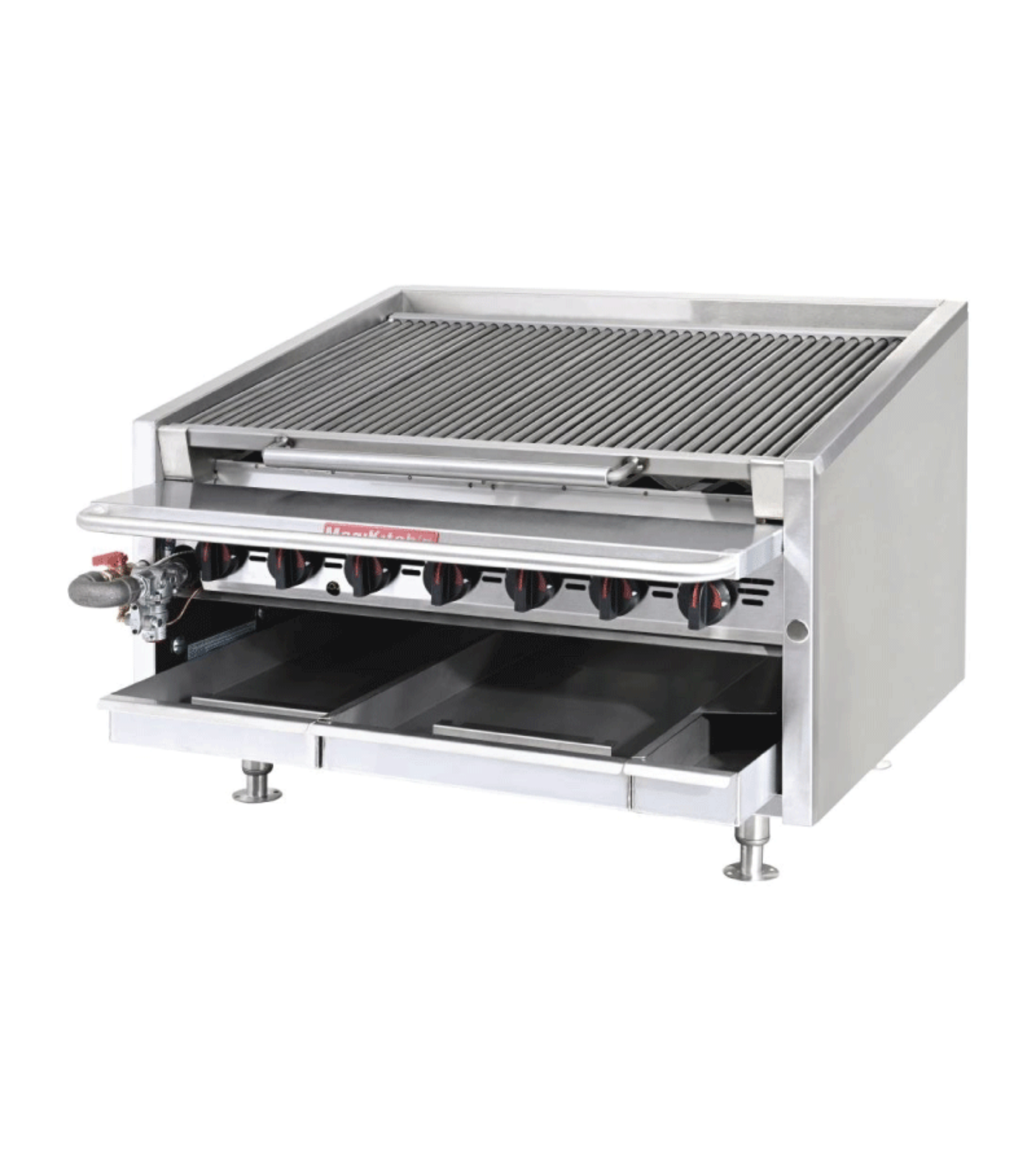 Picture of Magikitch'n - RMB-636 Countertop Gas Char Griller - RMB-636OG