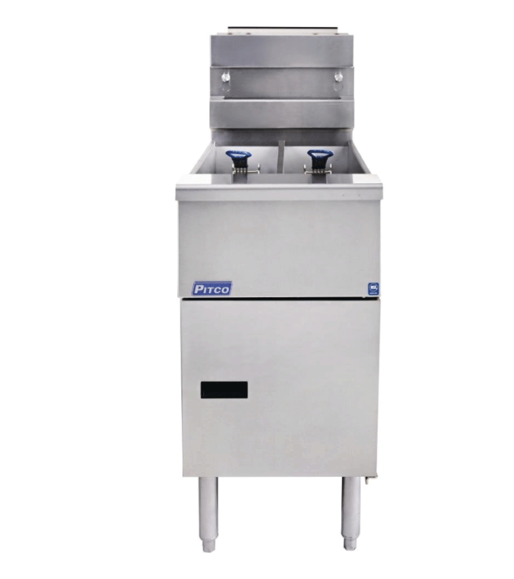 Picture of Pitco SG14TS Freestanding Fryer 2 Tanks - SG14TSOG