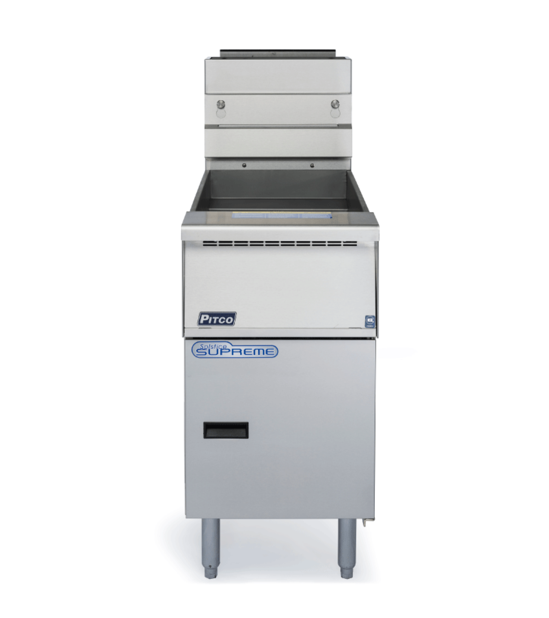 Picture of Pitco SSH55-T-SSTC Freestanding Gas Fryer - SSH55-T-SSTCOG