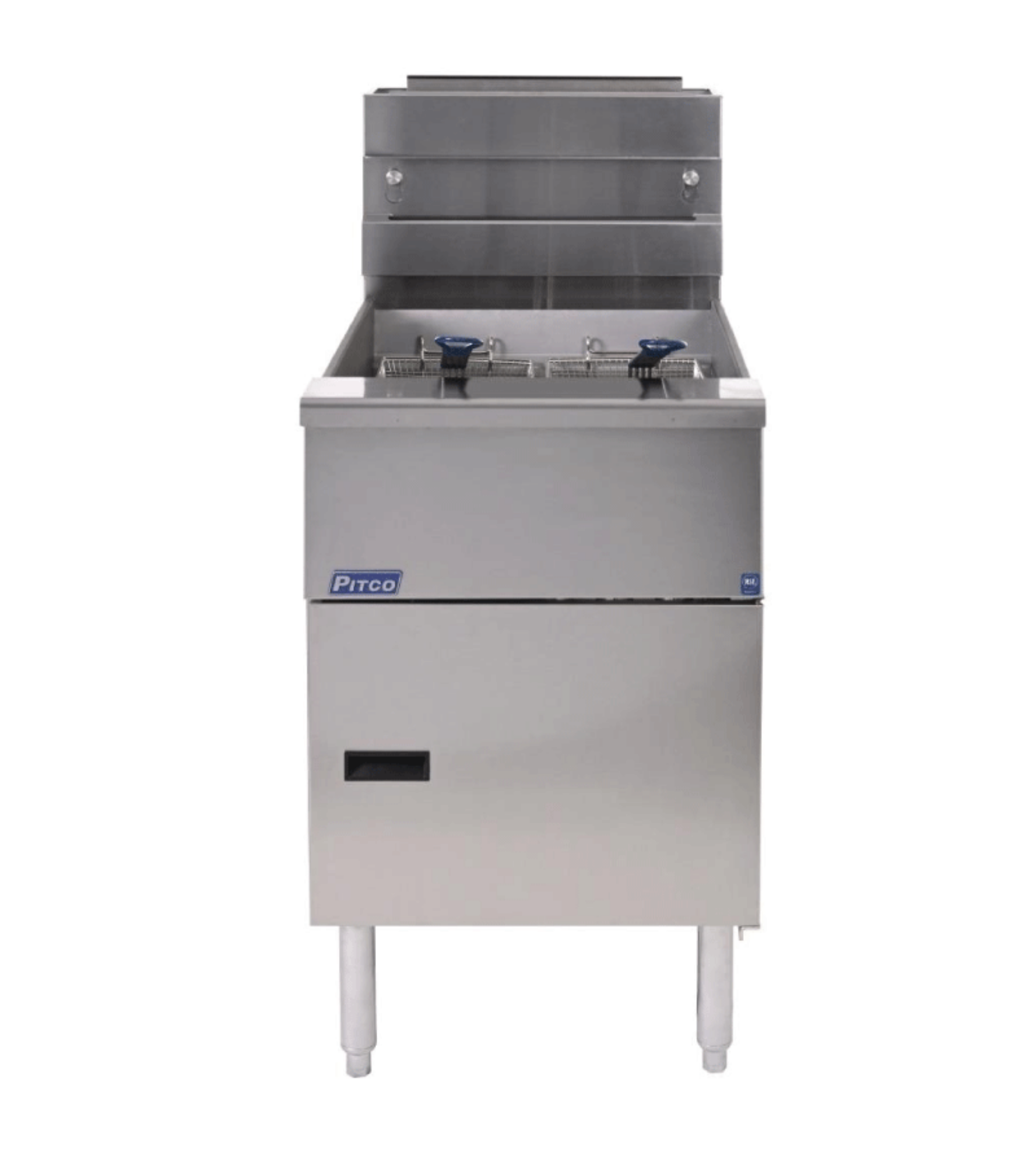 Picture of Pitco SG18S Freestanding Gas Fryer 2 Tanks - SG18SOG