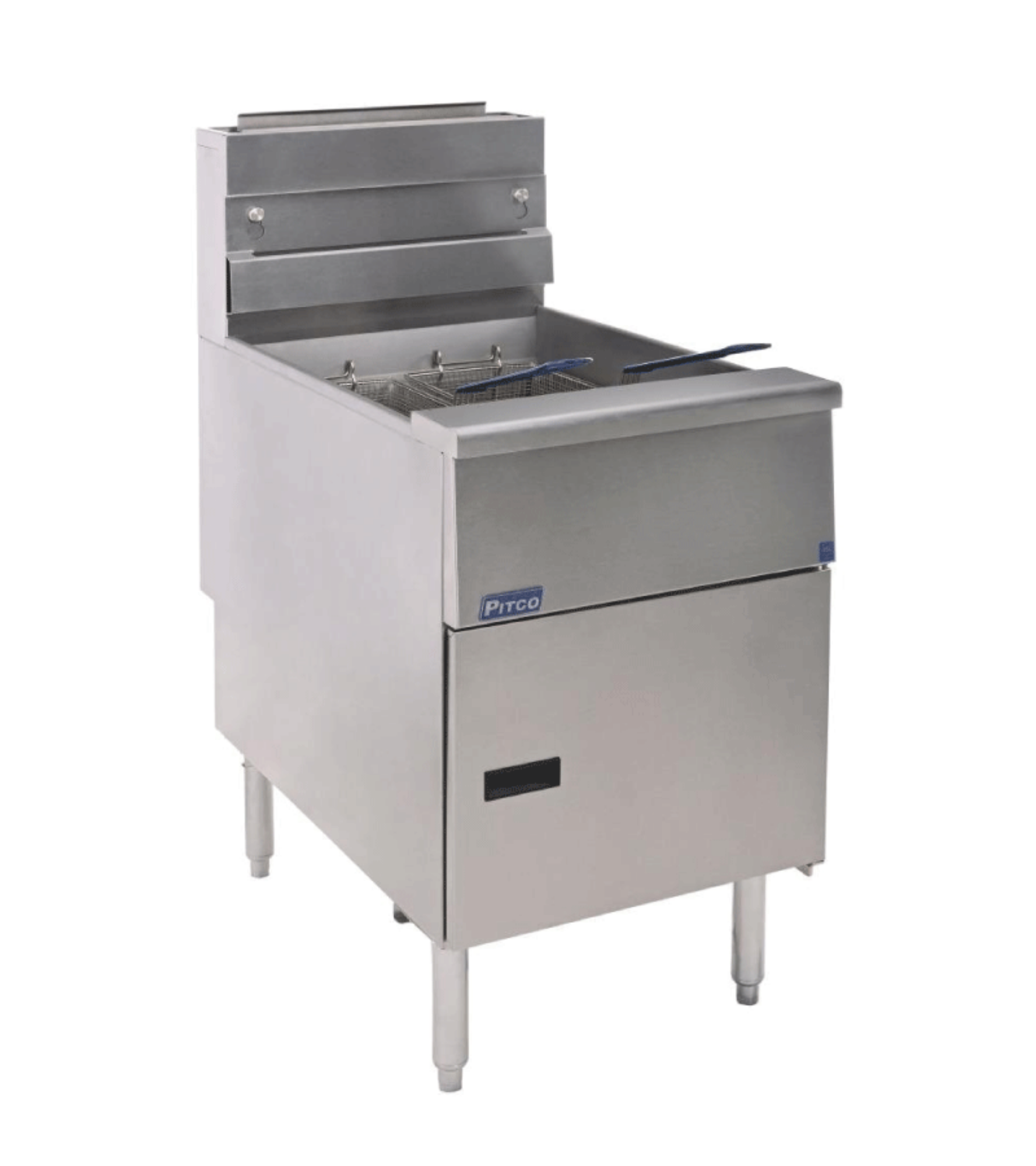 Picture of Pitco SG18S Freestanding Gas Fryer 2 Tanks