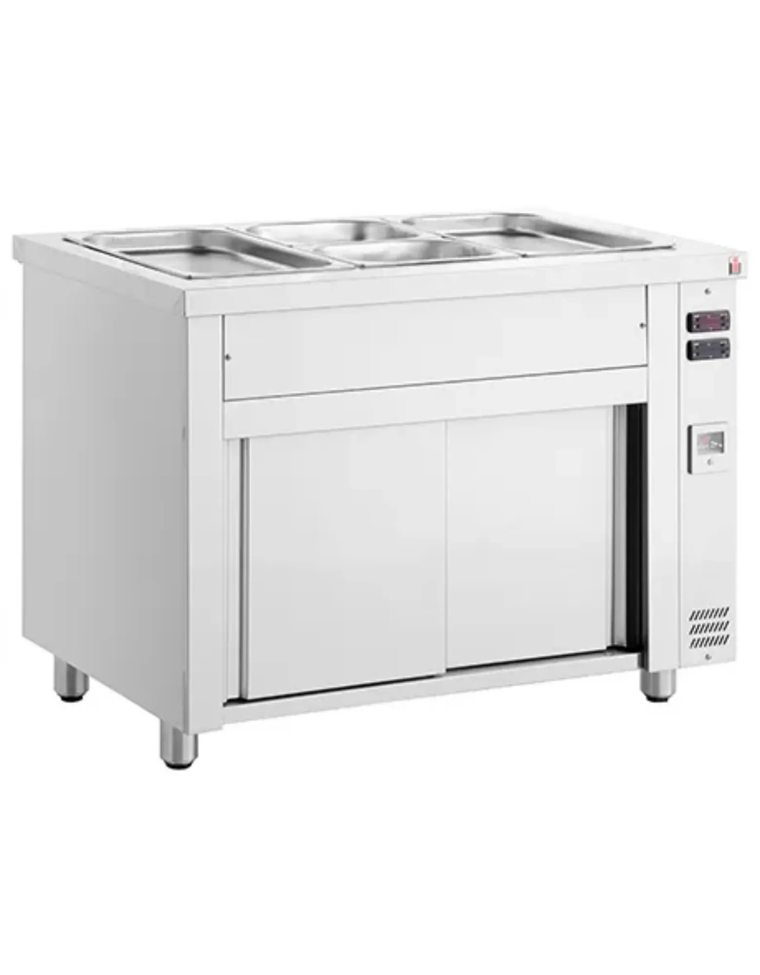 Picture of Inomak MHV Heated Storage Free Standing Bain Marie - MHV