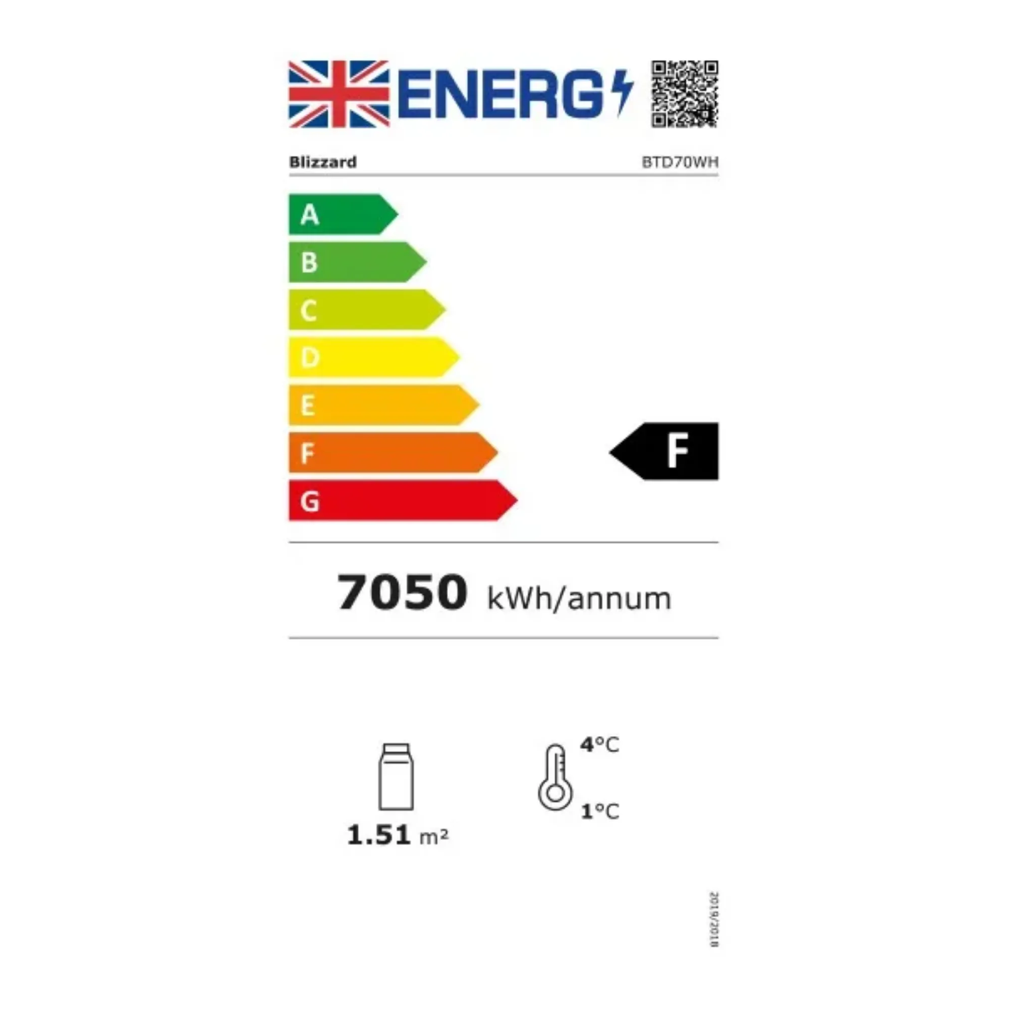 Picture of Blizzard Slim Tiered Display White Laminated