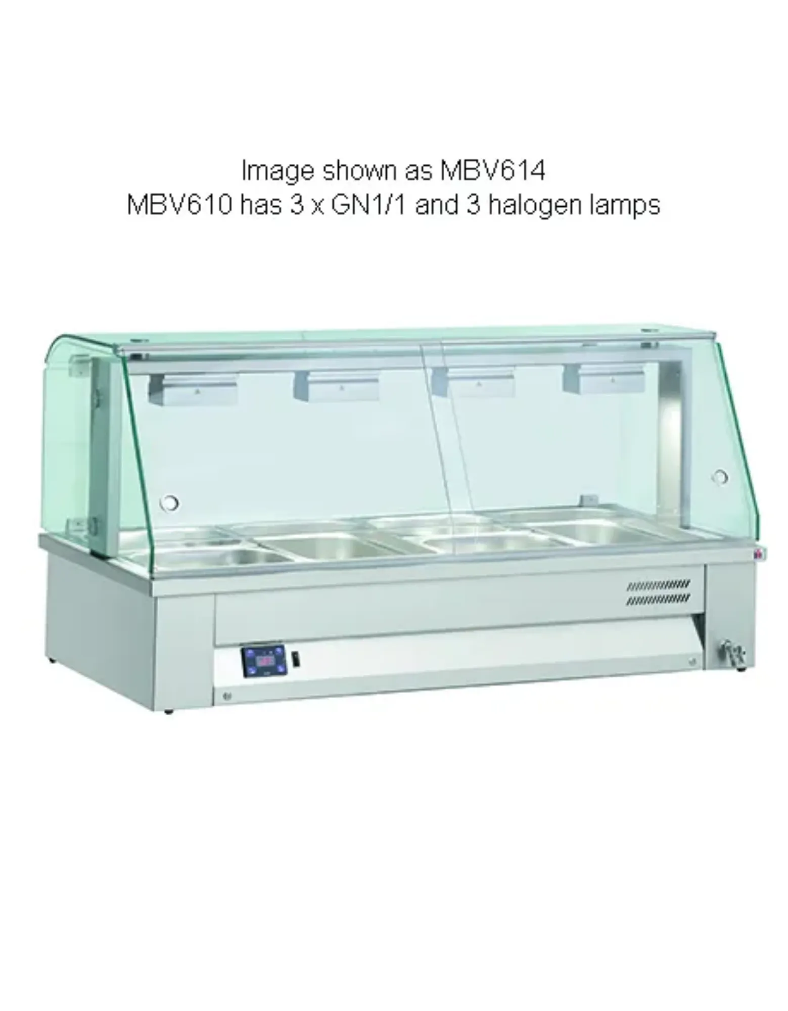 Picture of Inomak MBV Free Standing Bain Marie - MBV