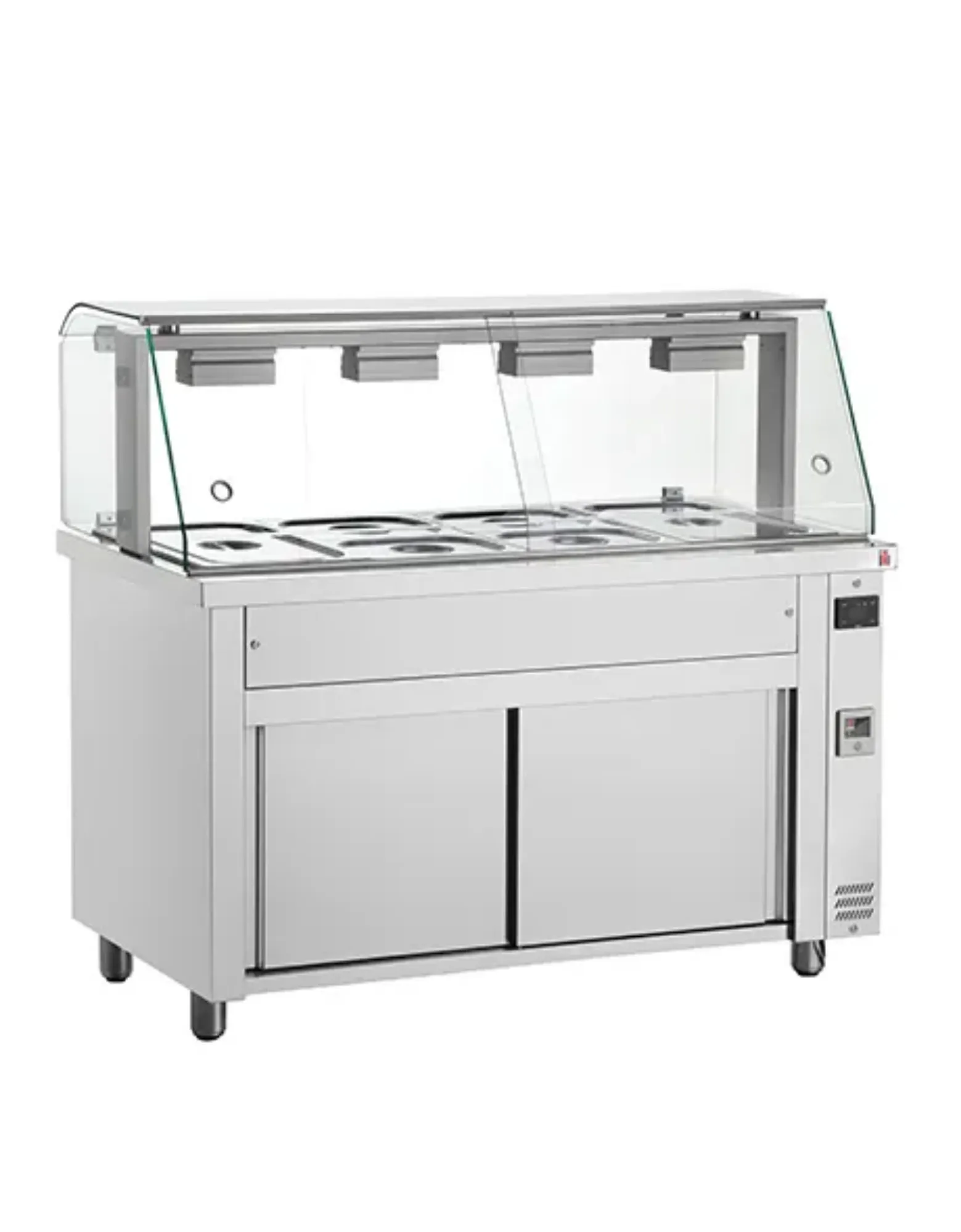 Picture of Inomak MIV Heated Storage Free Standing Bain Marie - inomakMiv