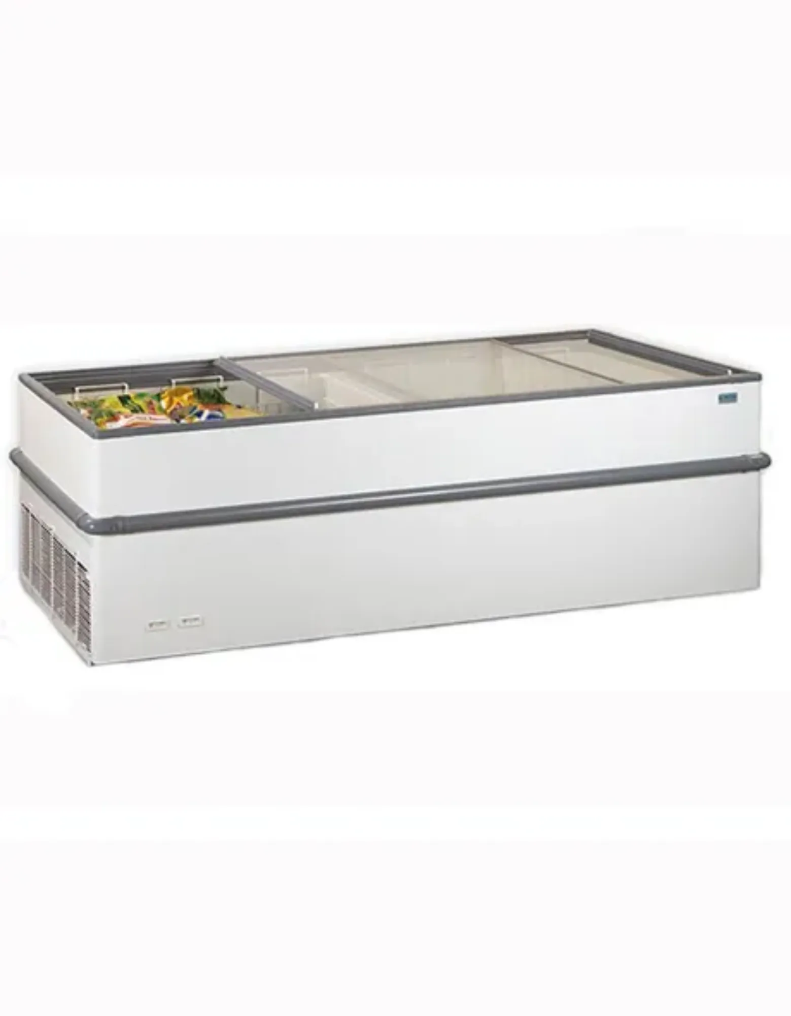 Picture of Crystal CRYSTALLITE15 Glass Lid Chest Freezer - Crysatlite