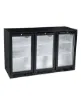 Picture of Blizzard Triple Door Low Height Beer Fridge Bottle Cooler 276Btl - LOWBAR3OG
