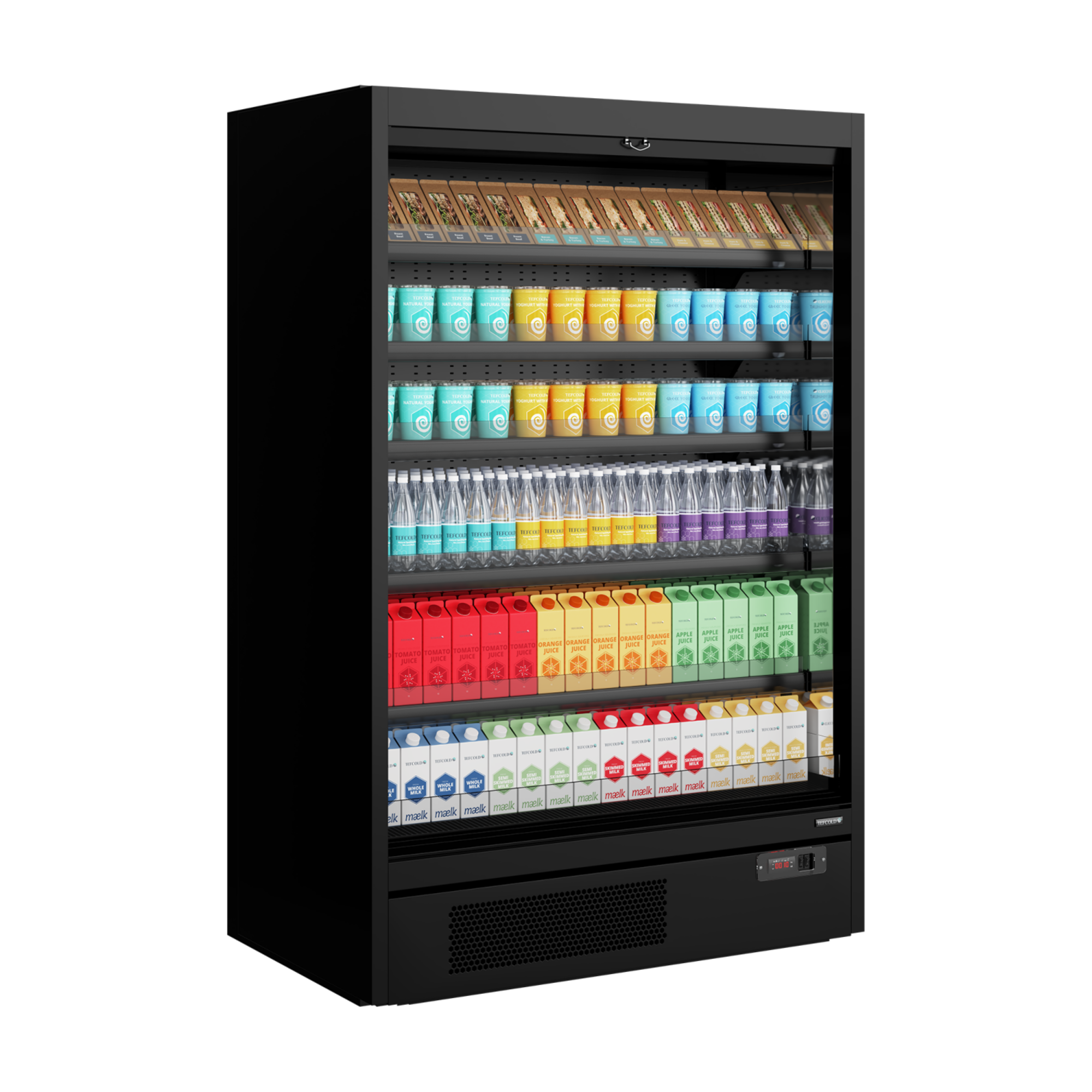 Picture of Tefcold Galaxy+ Open Range Black Multi Deck