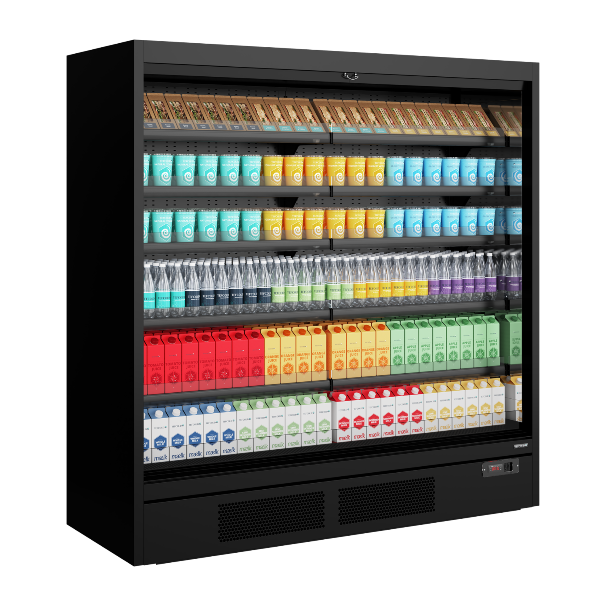 Picture of Tefcold Galaxy+ Open Range Black Multi Deck