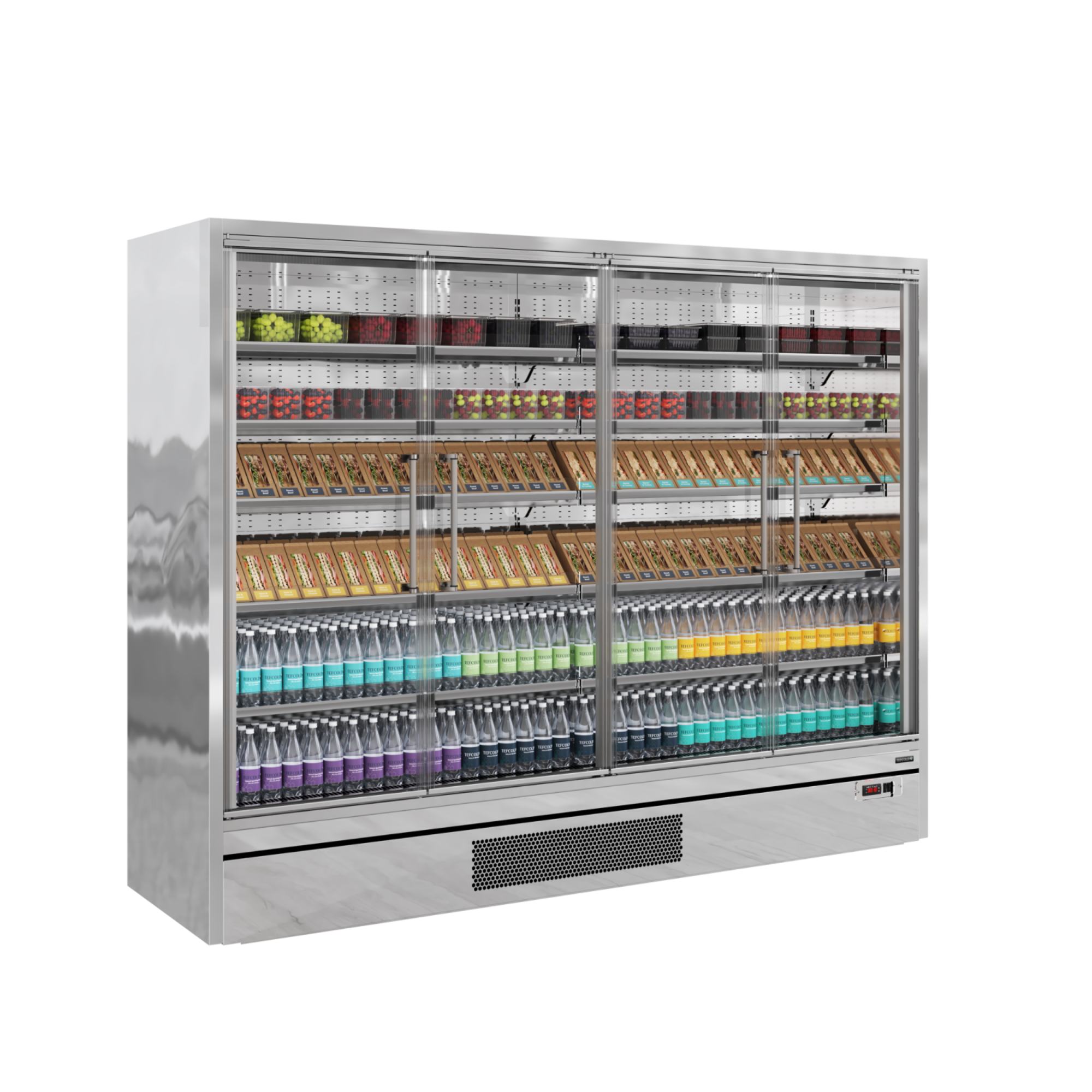 Picture of Tefcold Galaxy+ FGD SS Range Multideck With Doors