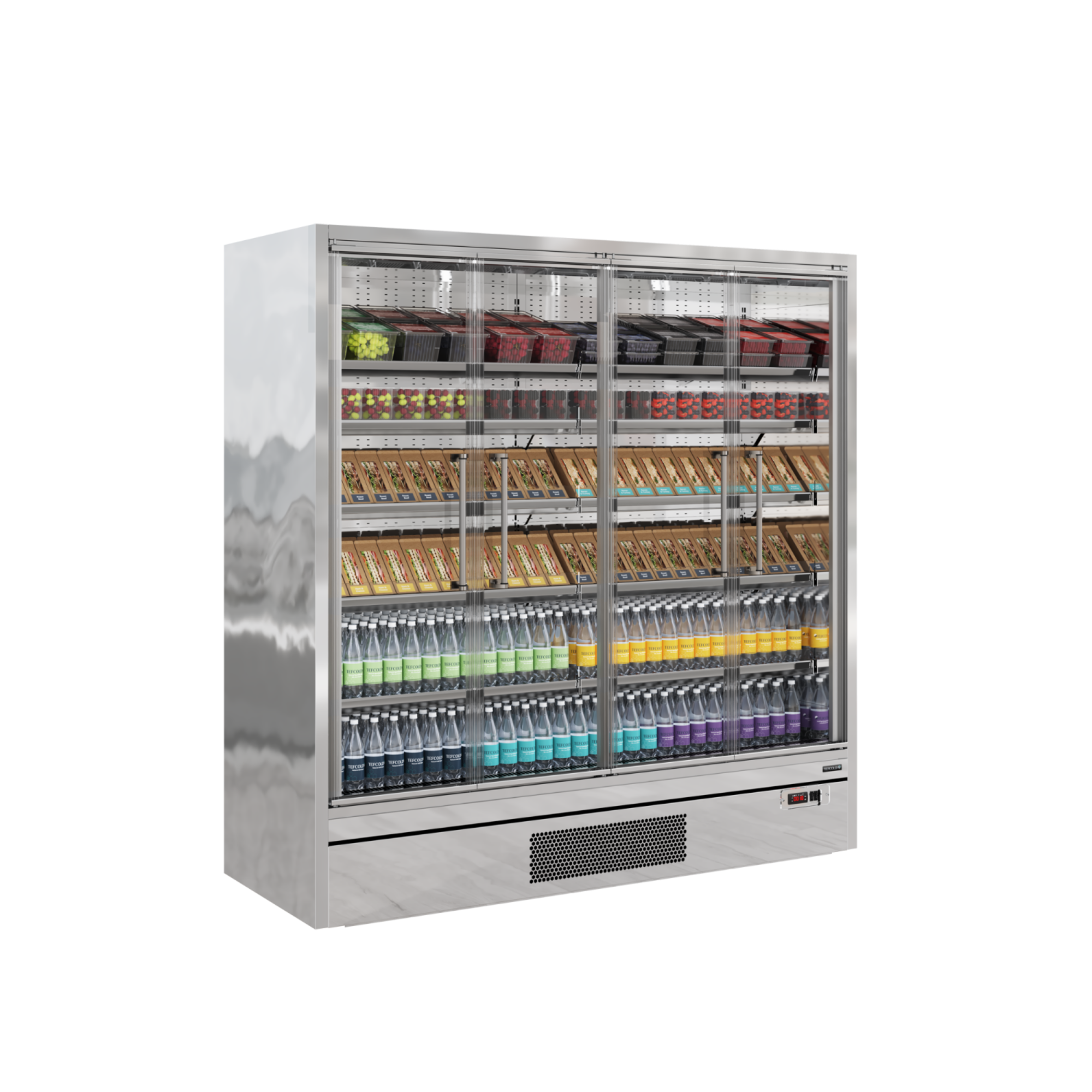 Picture of Tefcold Galaxy+ FGD SS Range Multideck With Doors