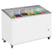 Picture of Tefcold IC-SCEB Range Sliding Curved Glass Lid Chest Freezer - SCEB