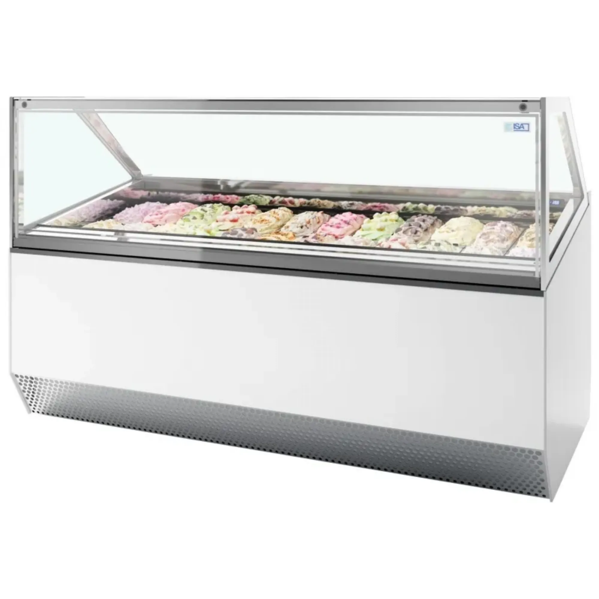 Picture of ISA Millennium ST Range Ice Cream Display Fridge Ventilated