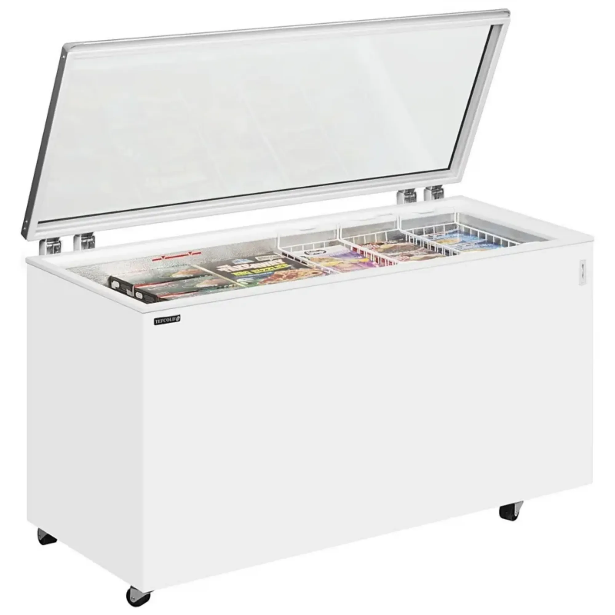 Picture of Tefcold ST Range Hinged Glass Lid Chest Freezer - ST Range