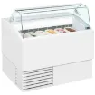 Picture of Tefcold ISA Isetta ST Flat Range Scoop Ice Cream Display - ISA ST FLATE RANGE