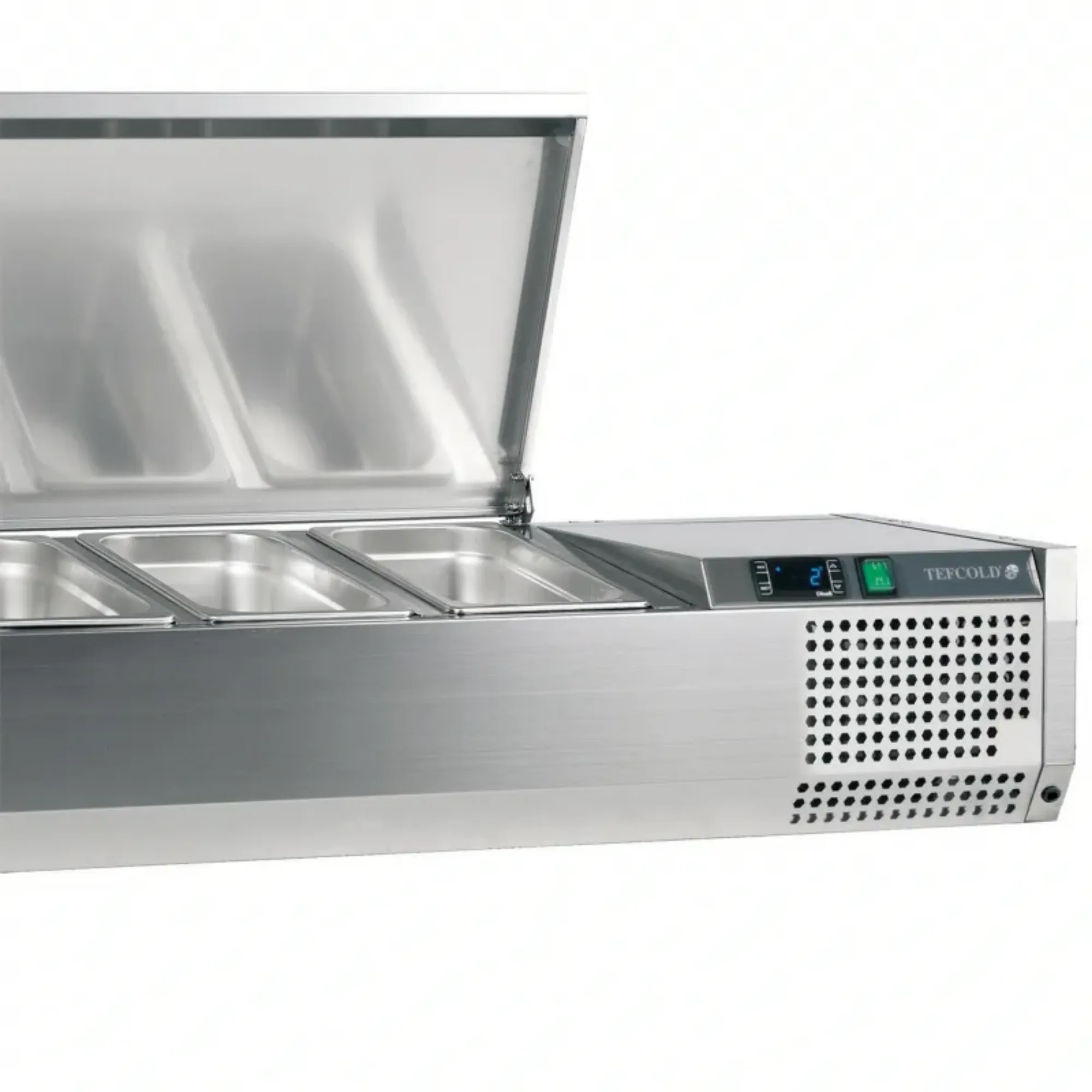 Picture of GVC33-SS Range Gastronorm Topping Shelf With Lid