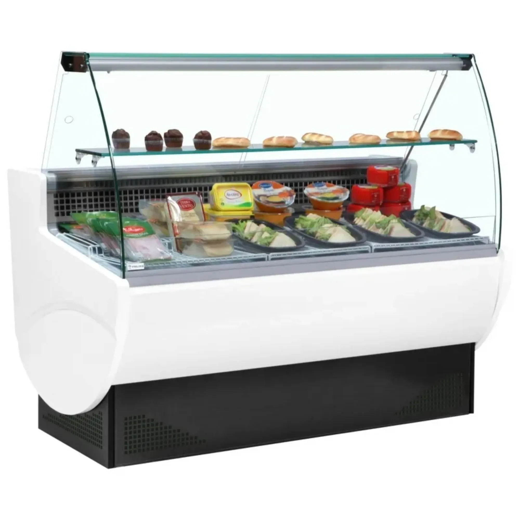 Picture of Trimco Tavira Curved Serve Over Deli Counter - Tavira II Curved Range