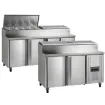 Picture of Tefcold SS-P Range Pizza Prep Counter Fridge - ss-p