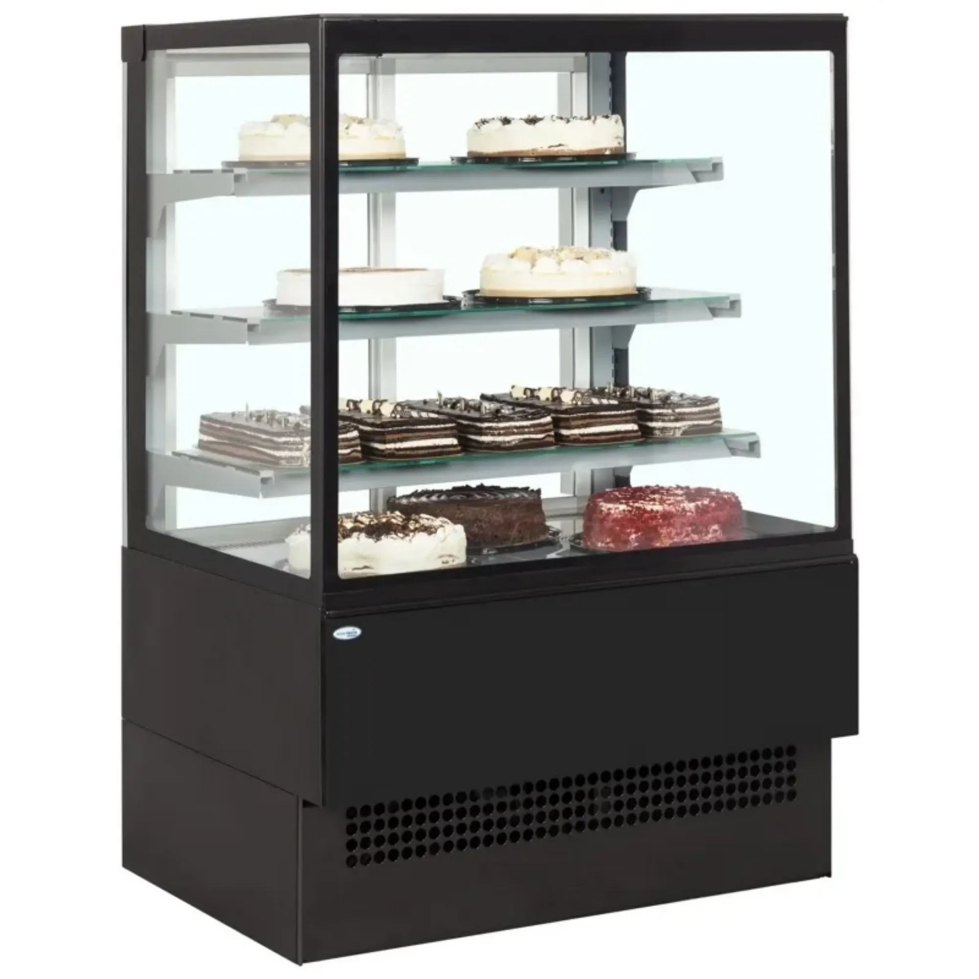 Picture of Interlevin Italia Evok Cake Display Fridge - EVOK BLACK RANGE