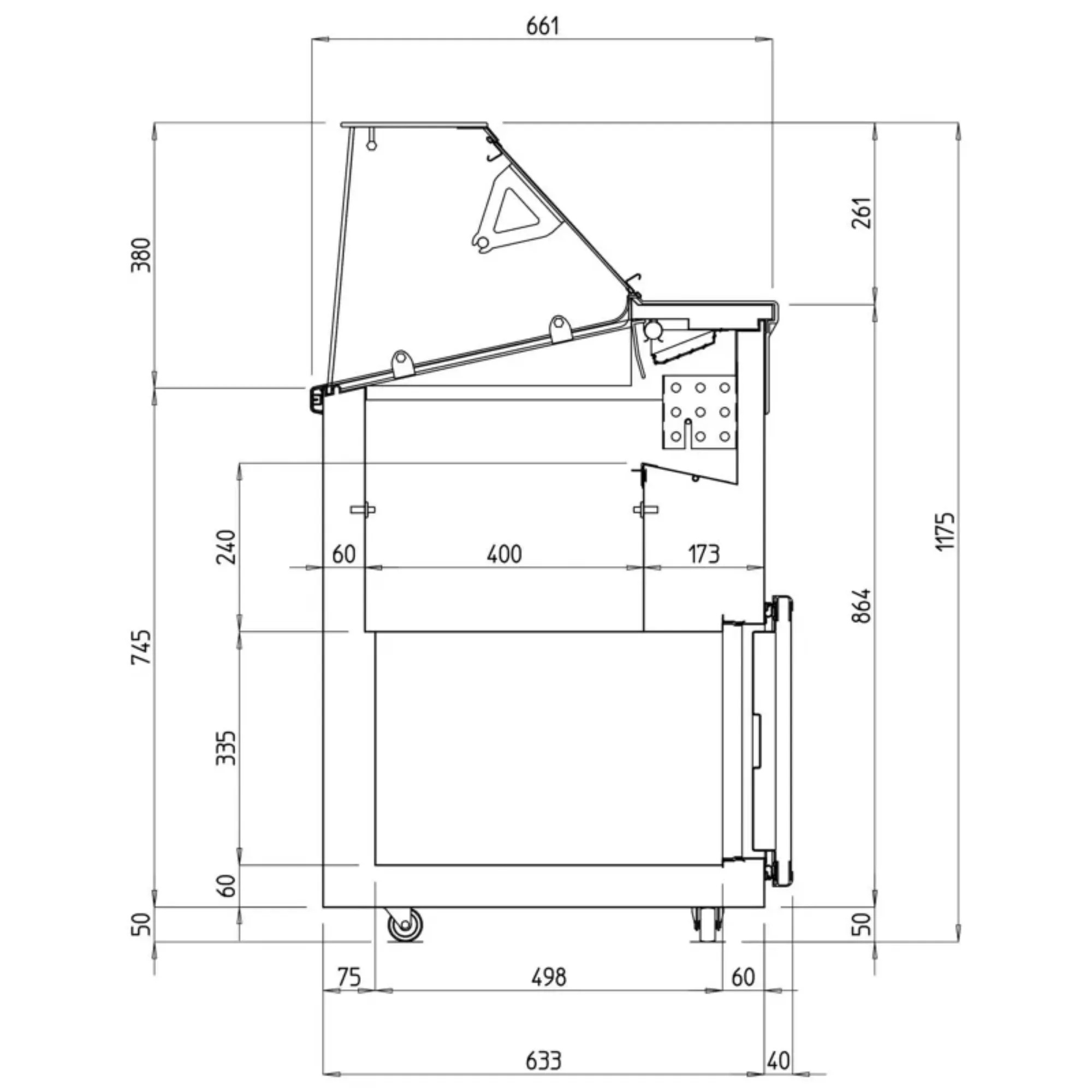 Picture of Framec TOP Range Scoop Ice Cream Display Freezer - TOP