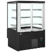 Picture of Interlevin Italia Evok Cake Display Fridge - EVOK BLACK RANGE