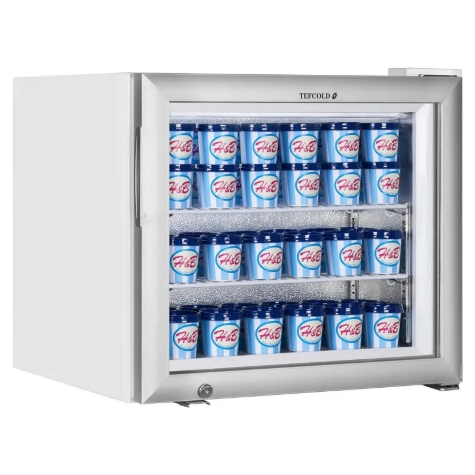 Picture of Tefcold UFP Range Glass Door Display Freezer - UFP
