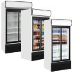 Picture of Tefcold FSC H White Range Glass Door Display Fridge - FSC H Range