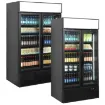 Picture of Tefcold FSC H Black Range Glass Door Display Fridge - FSC-H Black Range