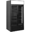 Picture of Tefcold FSC H Black Range Glass Door Display Fridge - FSC-H Black Range