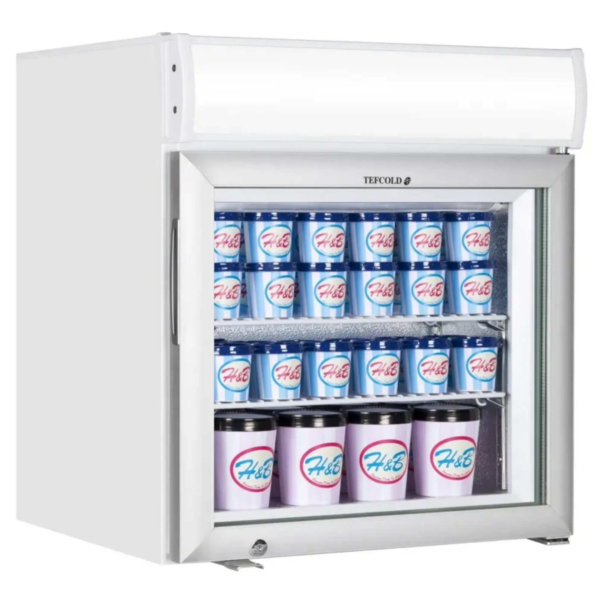 Picture of Tefcold UF GCP-P Range Glass Door Display Freezer