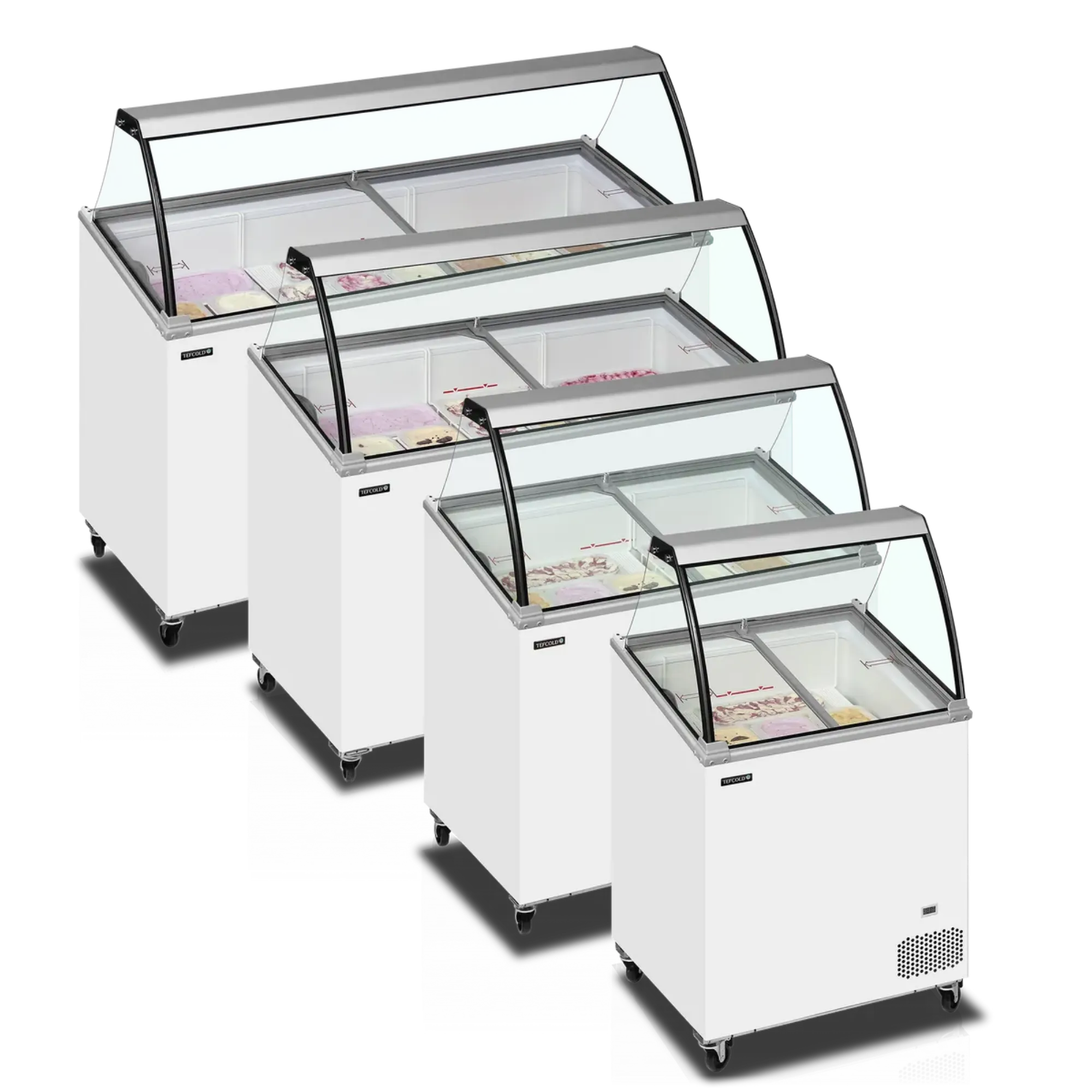 Picture of Tefcold SCE Canopy Range Scoop Ice Cream Display Freezer - SCERANGE
