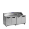Picture of Williams Onyx - CPC4 4 Door  Salad Prep Counter - HCPC4SSOG
