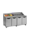 Picture of Williams Onyx - CPC4 4 Door  Salad Prep Counter - HCPC4SSOG