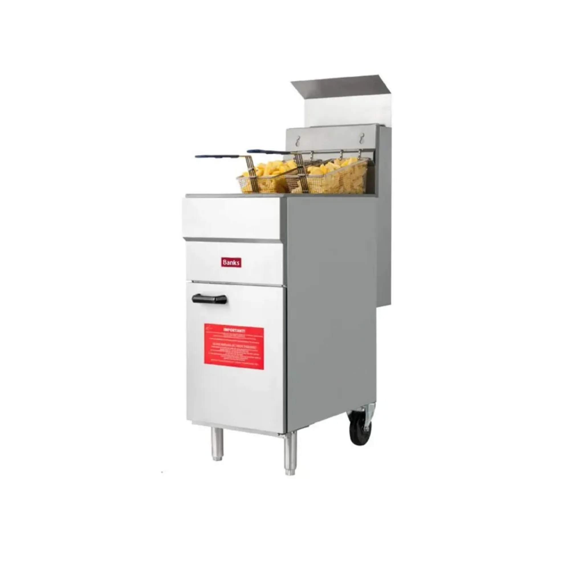 Picture of Banks GF30 Gas Twin Basket Fryer - GF30OG