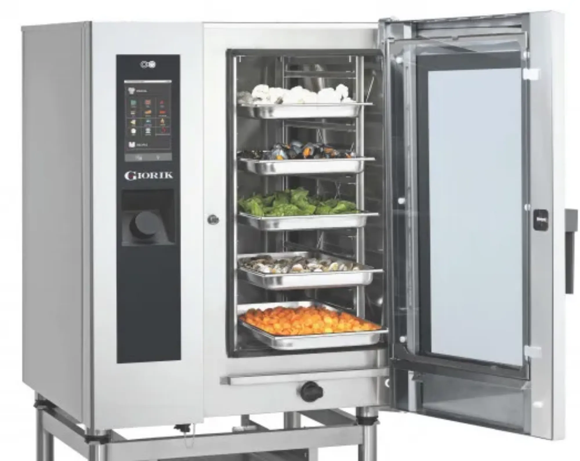 Picture of Giorik SER101W Steambox Evolution - 10 X 1/1Gn Rack Combi Oven - SERG101WOG
