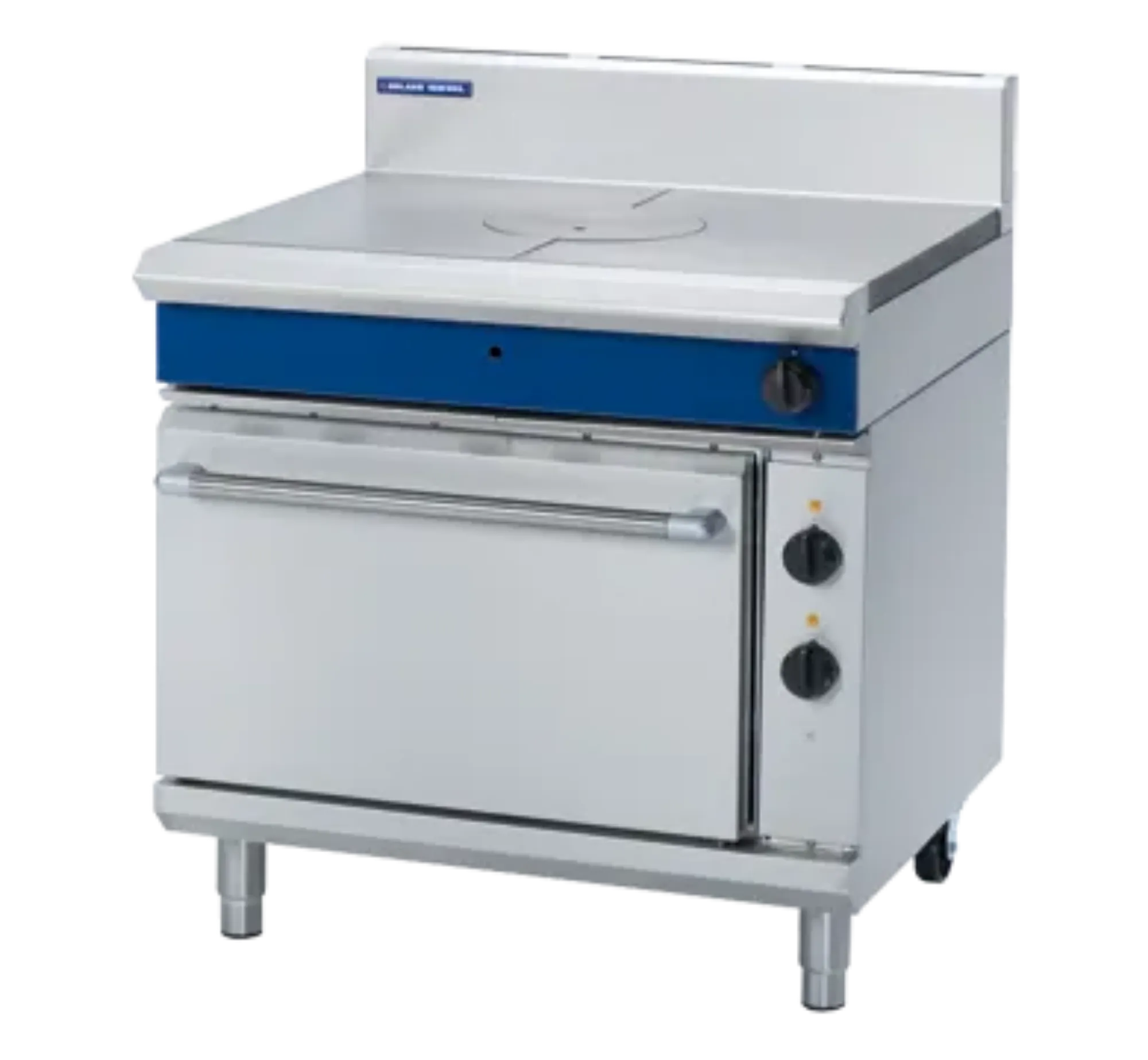Picture of Blue Seal Evolution Series GE570 - 900mm Gas Target Top Electric Static Oven Range - GE570RANGEOG