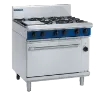 Picture of Blue Seal Evolution Series GE56 - 900mm Gas Range Electric Convection Oven - GE56RANGEOG