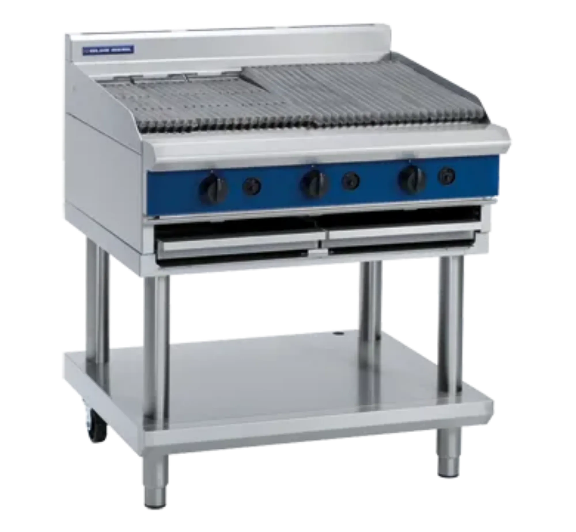 Picture of Blue Seal Evolution Series G596-LS - 900mm Gas Chargrill Leg Stand