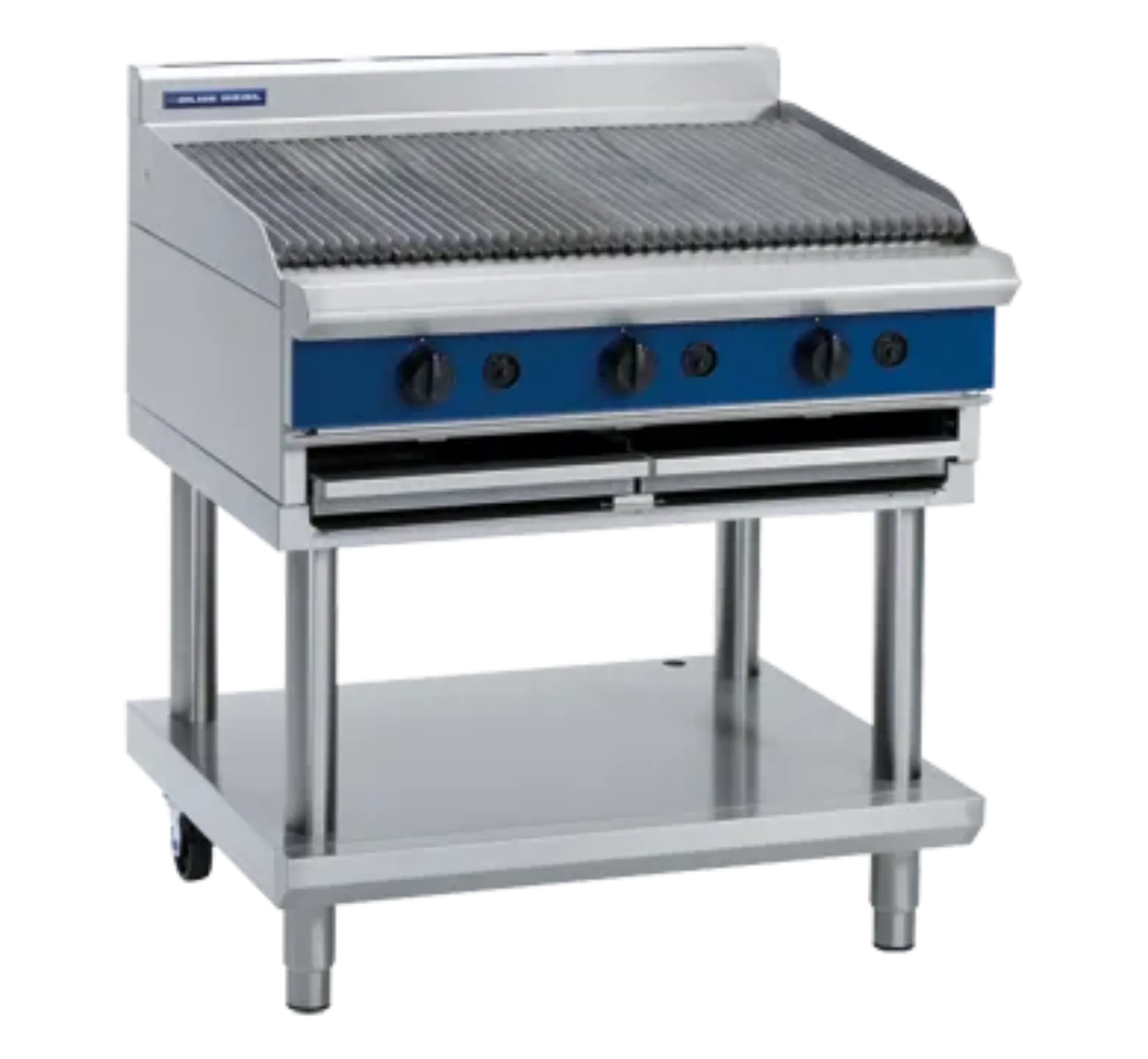 Picture of Blue Seal Evolution Series G596-LS - 900mm Gas Chargrill Leg Stand